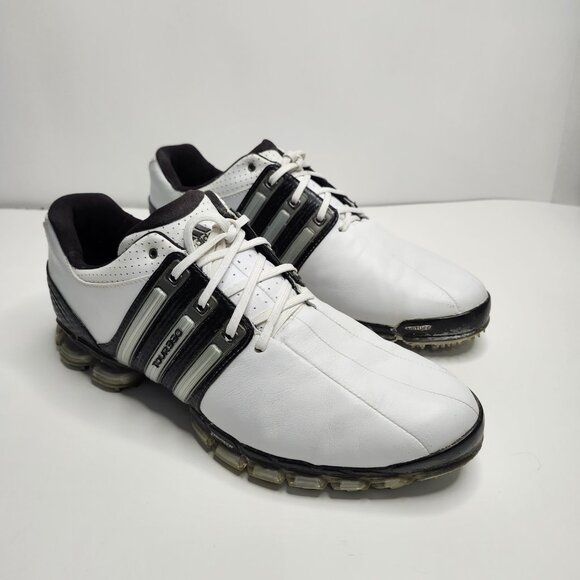Adidas Tour 360 Golf Shoes White and Black Men\'s Size 9.5 main image 6